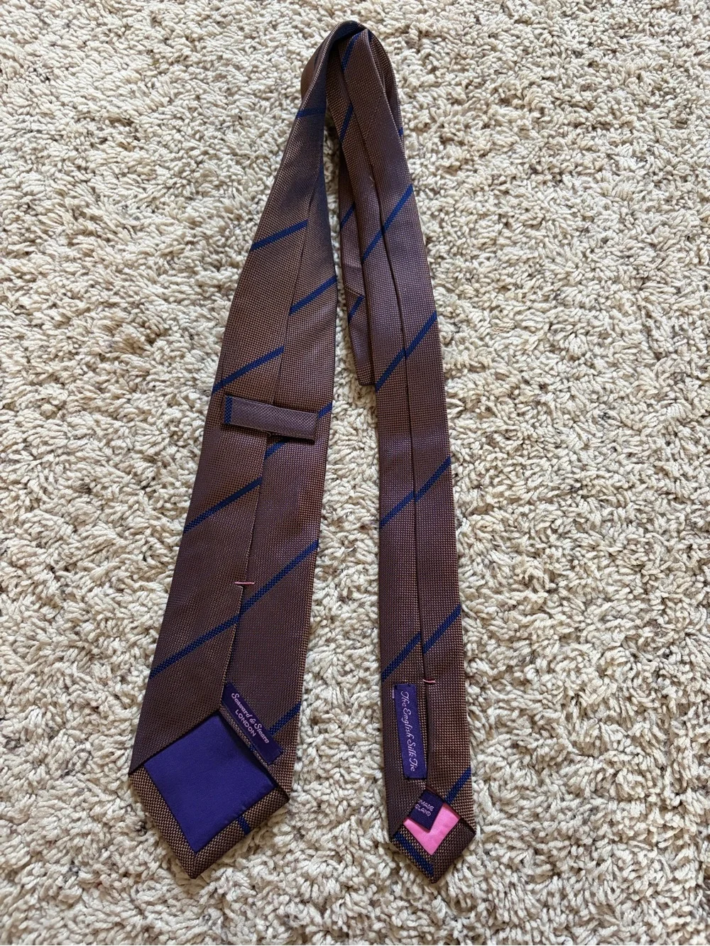 Seaward and Stearn London The English Silk Tie